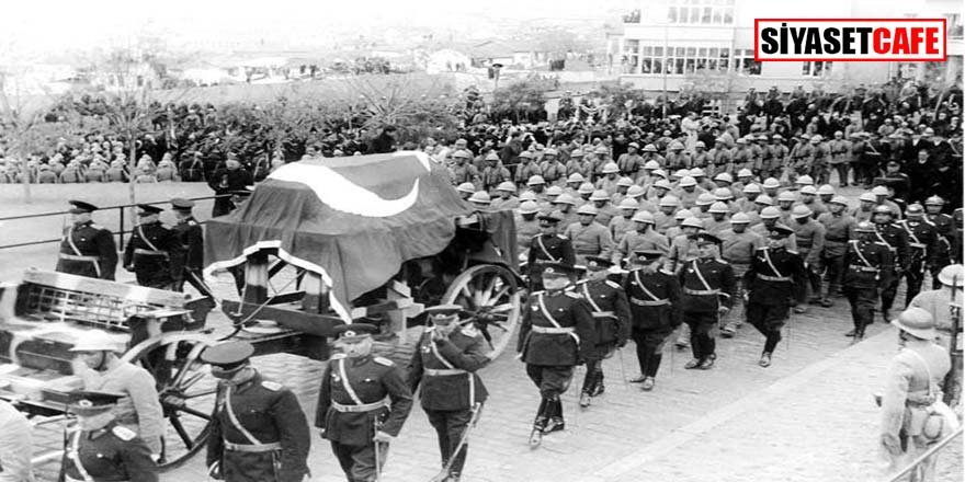 Bu görüntüler Atatürk'ün cenaze merasiminden ilk kez ortaya çıktı