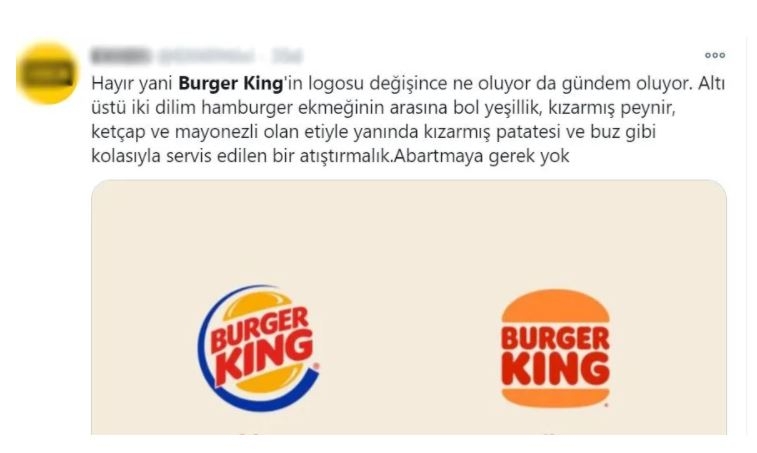 20 yıl aradan sonra logosunu değiştiren Burger King alay konusu oldu! 10