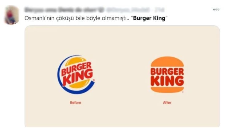 20 yıl aradan sonra logosunu değiştiren Burger King alay konusu oldu! 13