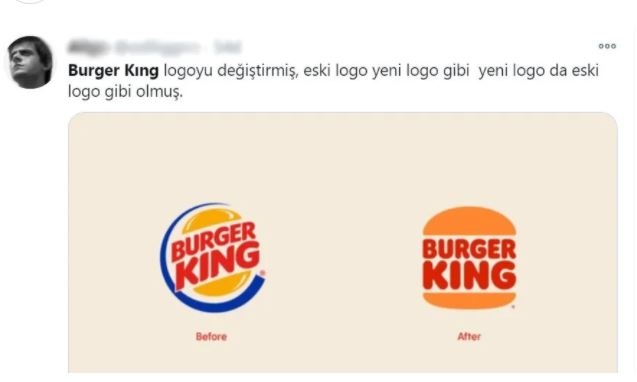 20 yıl aradan sonra logosunu değiştiren Burger King alay konusu oldu! 15