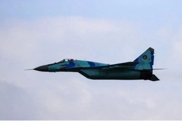 Azerbaycan Mig-29'ları Teknofest'e damga vurdu! 2