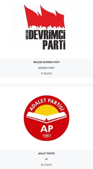 İşte Türkiye’de faaliyetteki siyasi partiler! 63