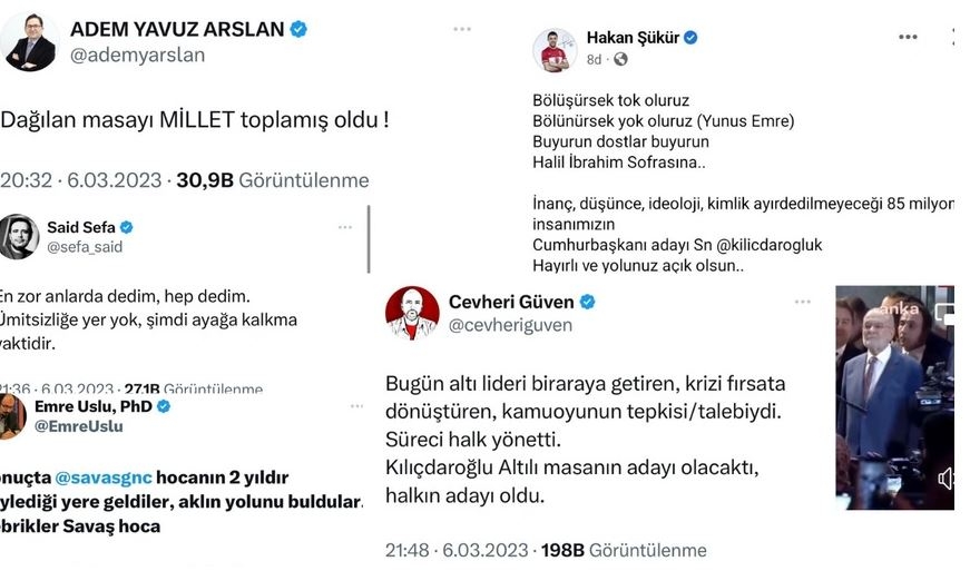 Kemal Kılıçdaroğlu'nun adaylığına firari FETÖ'cülerden destek 2