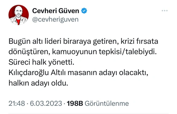 Kemal Kılıçdaroğlu'nun adaylığına firari FETÖ'cülerden destek 4