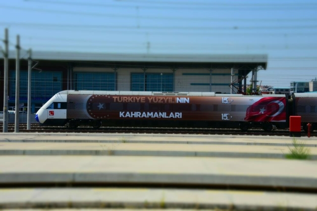 Türkiye Yüzyılı temalı 15 Temmuz treni Ankara'dan yola çıktı 8