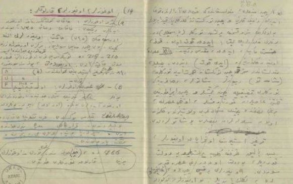 Atatürk'ün el yazısı notları ilk kez ortaya çıktı! 7