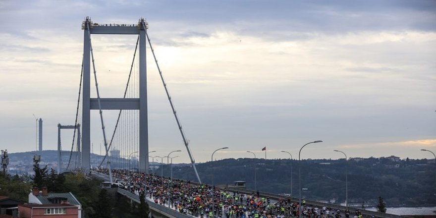İstanbul’da dev maraton koşusu gerçekleşti
