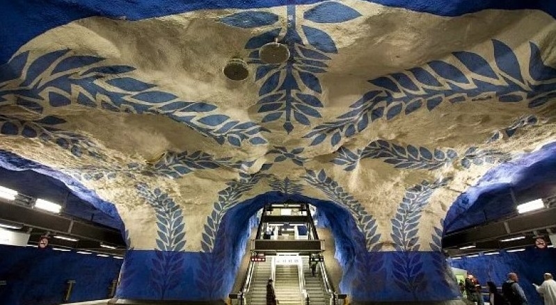 İşte tasarımlarıyla büyüleyen metro istasyonları 1
