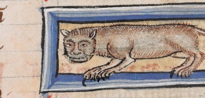 Ortaçağ ressamlarından korkutucu kedi figürleri 22