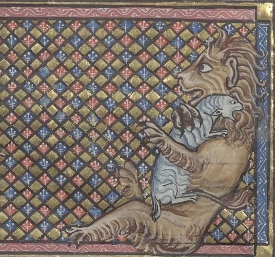 Ortaçağ ressamlarından korkutucu kedi figürleri 32
