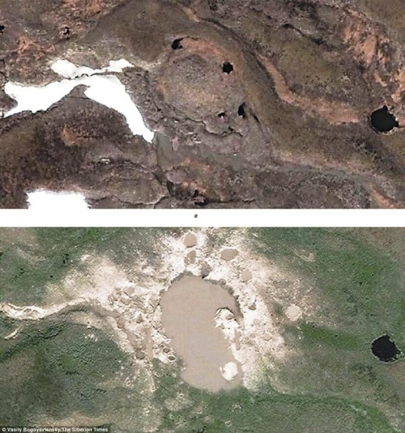Sırrı çözülemeyen kraterler için bilim insanlarından dehşet senaryo 10