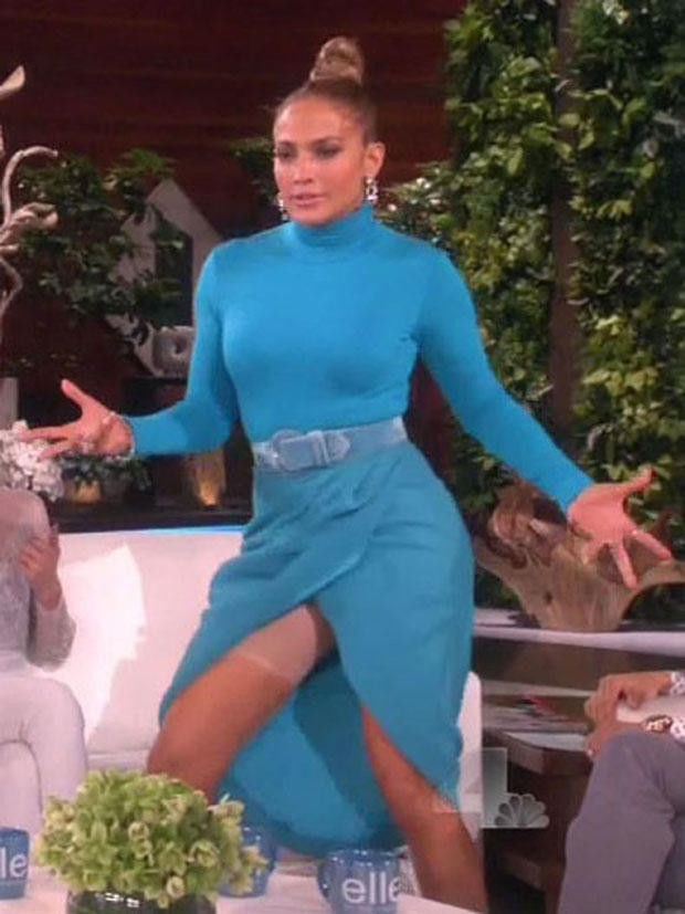 Jennifer Lopez’den canlı yayında ilginç görüntü 7