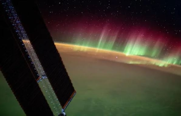 Uzaydan Hint Okyanusu'ndaki kuzey ışıkları görüntülendi 1