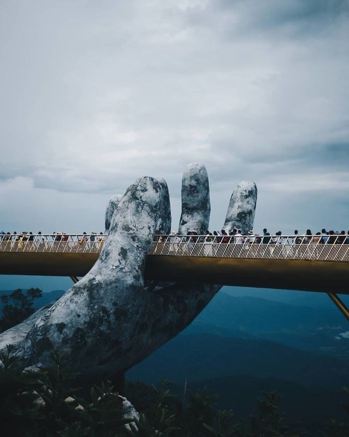 Yer ile gök arasında: Vietnam'daki Altın Köprü 3