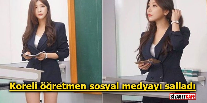 Koreli kadın öğretmen sosyal medyayı salladı 1
