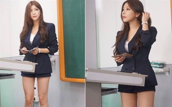 Koreli kadın öğretmen sosyal medyayı salladı 11