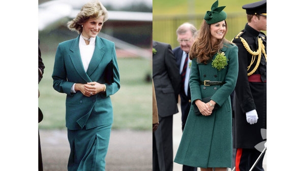 Lady Diana ve Kate Middleton'un stil benzerliği 13