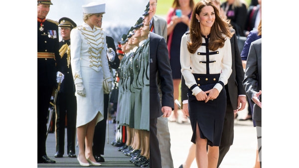Lady Diana ve Kate Middleton'un stil benzerliği 6