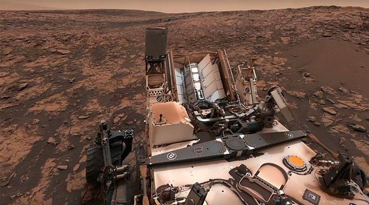 Mars'tan ilk selfie geldi! 2