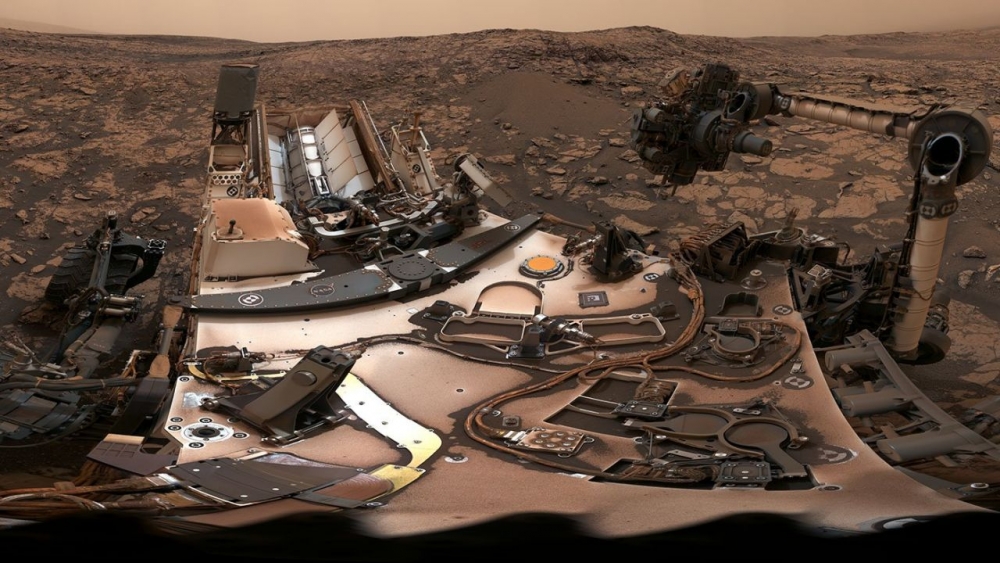 Mars'tan ilk selfie geldi! 5