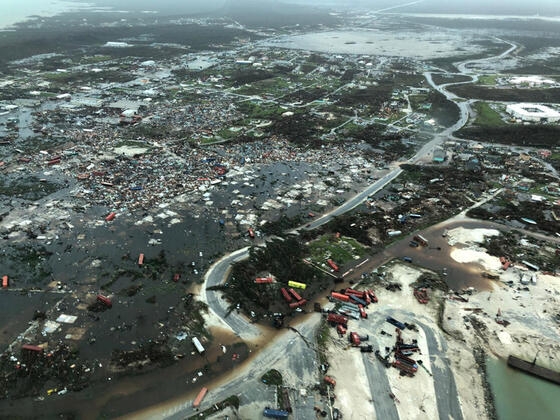 Dorian Kasırgası bir şehri yuttu Korkunç görüntüler 29