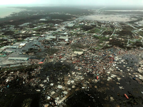 Dorian Kasırgası bir şehri yuttu Korkunç görüntüler 31
