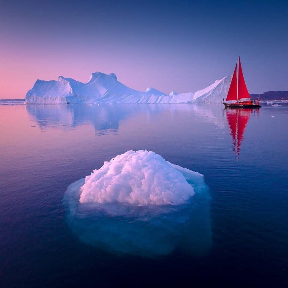 Küresel ısınma yüzünden her gün eriyen Grönland'dan manzaralar 10