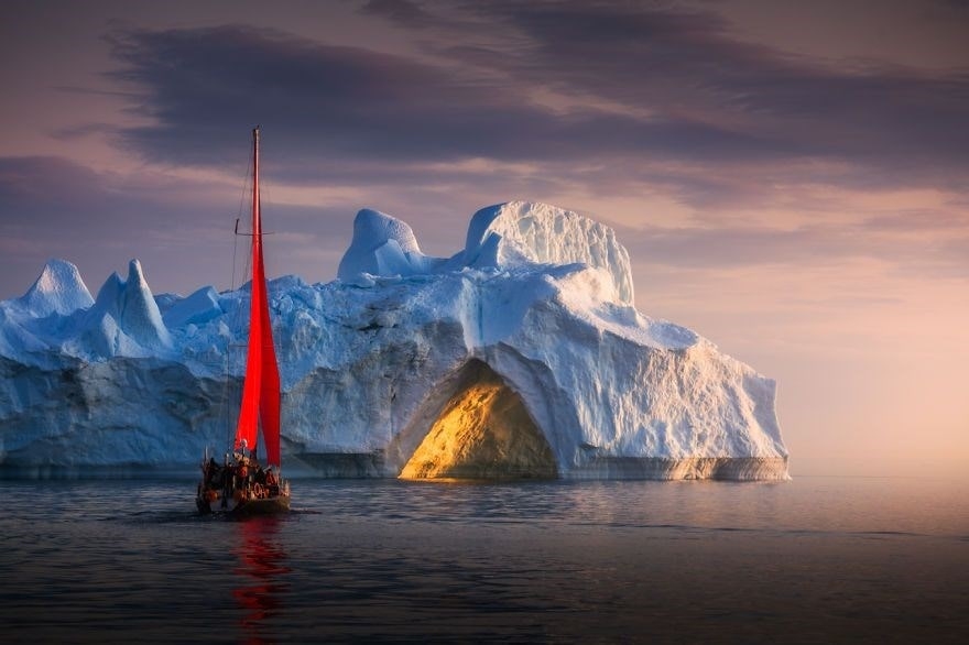 Küresel ısınma yüzünden her gün eriyen Grönland'dan manzaralar 12