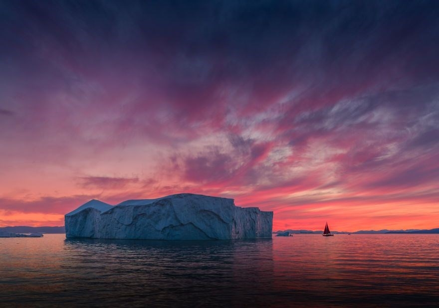 Küresel ısınma yüzünden her gün eriyen Grönland'dan manzaralar 14