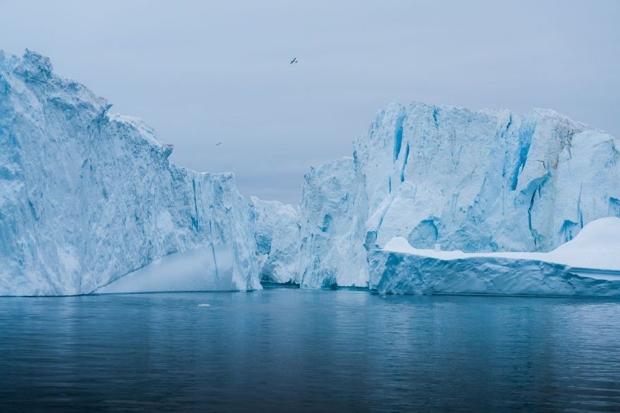 Küresel ısınma yüzünden her gün eriyen Grönland'dan manzaralar 17
