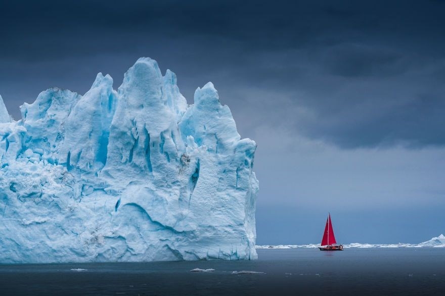 Küresel ısınma yüzünden her gün eriyen Grönland'dan manzaralar 20
