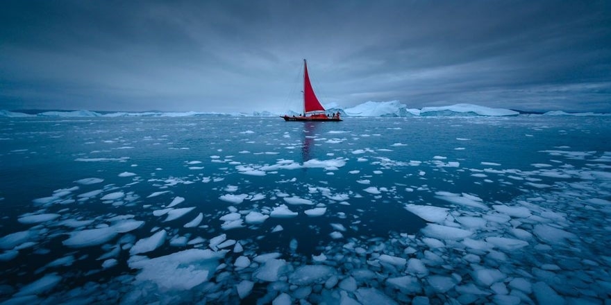 Küresel ısınma yüzünden her gün eriyen Grönland'dan manzaralar 23
