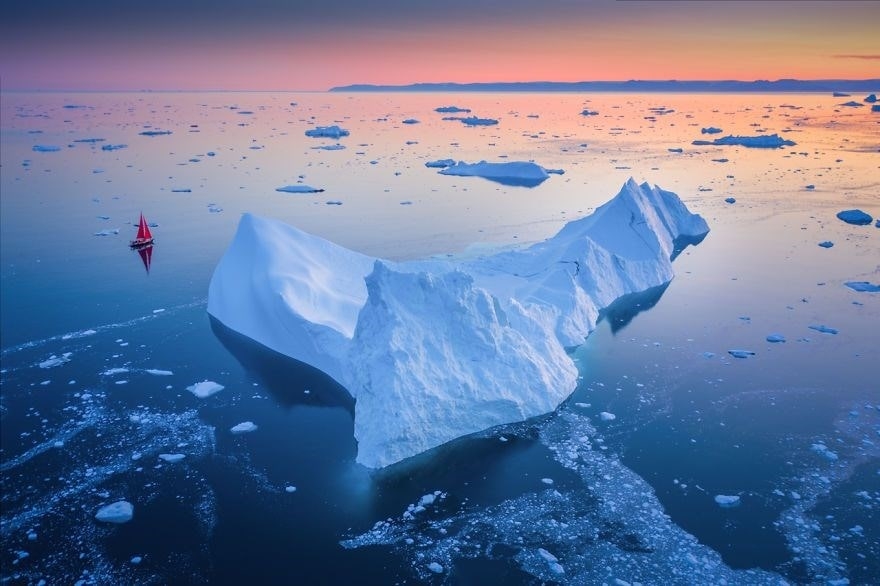 Küresel ısınma yüzünden her gün eriyen Grönland'dan manzaralar 4