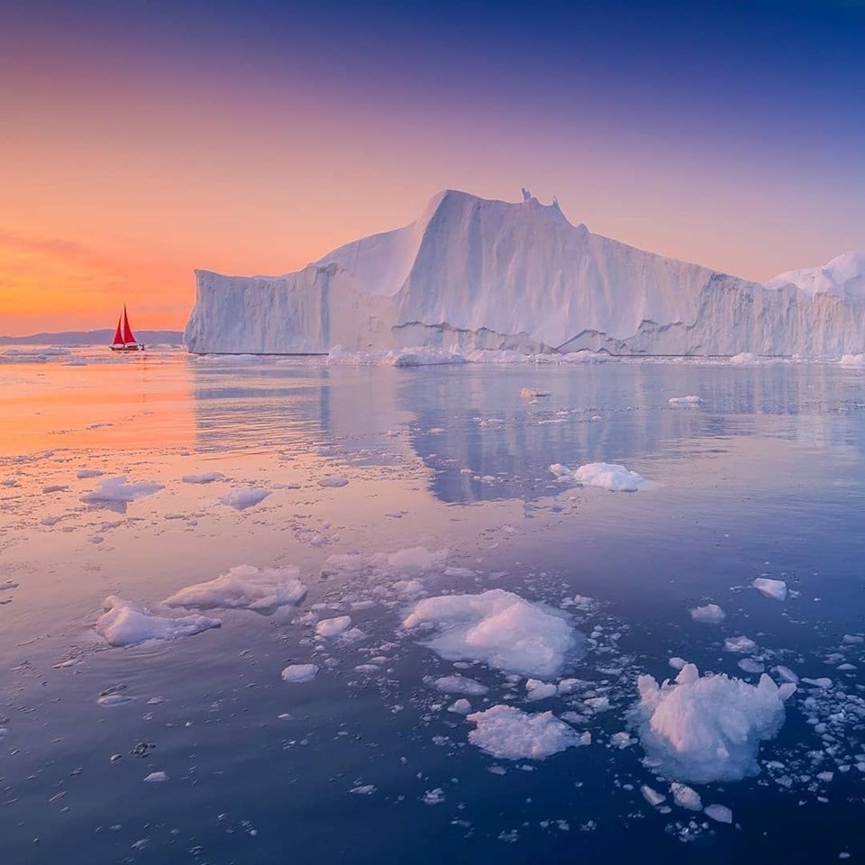 Küresel ısınma yüzünden her gün eriyen Grönland'dan manzaralar 6