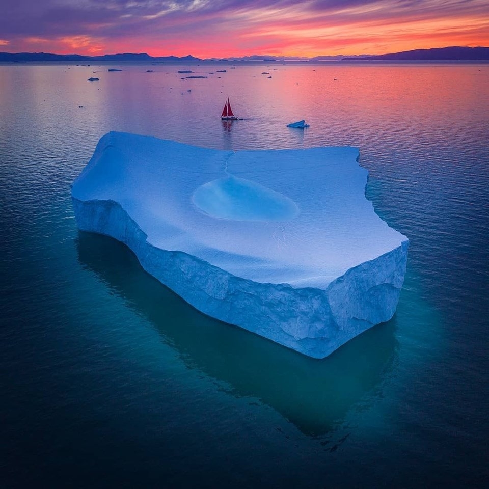 Küresel ısınma yüzünden her gün eriyen Grönland'dan manzaralar 9