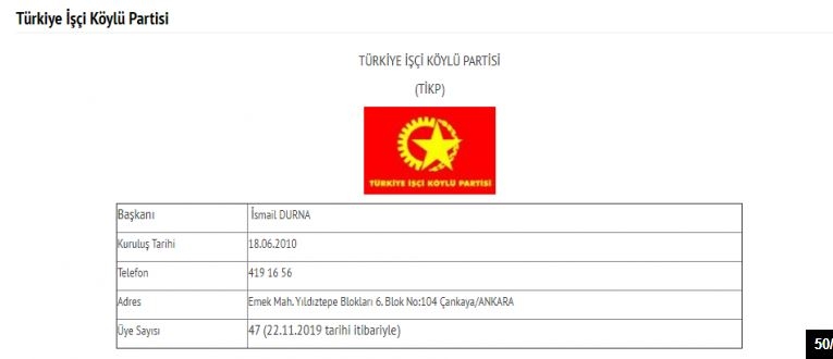 İşte Türkiye'deki 78 partinin son üye sayıları 50