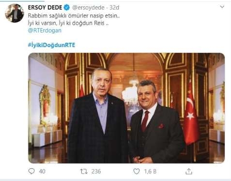 Erdoğan'a doğum günü için mesaj yağdı! #İyikiDoğdunRTE 10