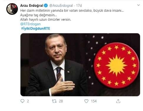 Erdoğan'a doğum günü için mesaj yağdı! #İyikiDoğdunRTE 8