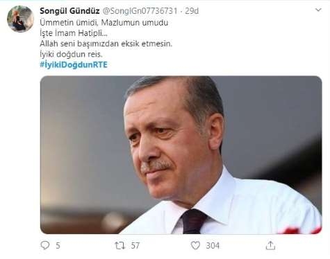 Erdoğan'a doğum günü için mesaj yağdı! #İyikiDoğdunRTE 9