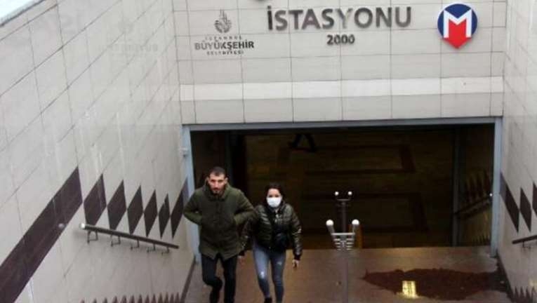 İstanbul'da vatandaşlardan koronavirüs önlemi 9