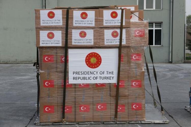 Türkiye'den İspanya ve İtalya'ya  yardım paketleri gönderildi 4