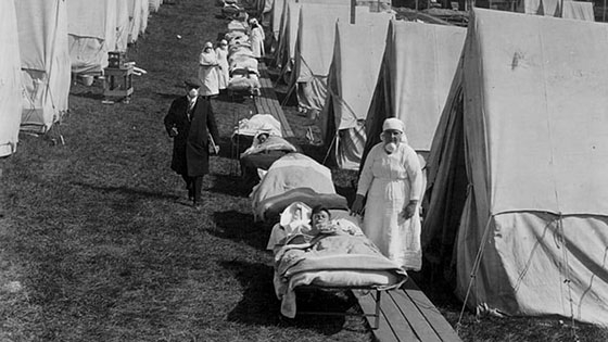 İnsanlık tarihinin en büyük pandemilerinden biriydi; İspanyol Gribi 4