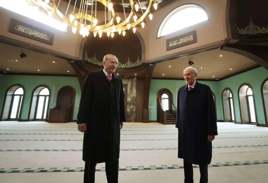 Erdoğan ve Bahçeli, Demokrasi ve Özgürlükler Adası'nı gezdi 10