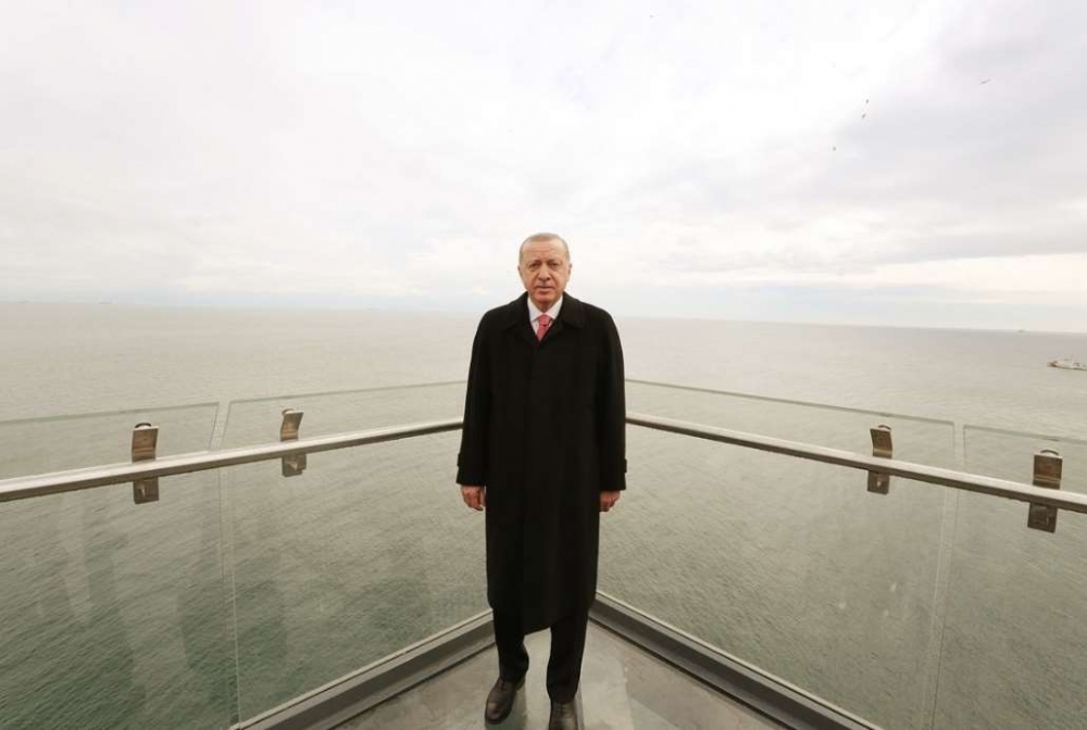Erdoğan ve Bahçeli, Demokrasi ve Özgürlükler Adası'nı gezdi 8