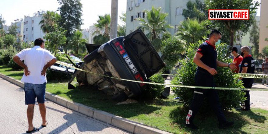 Sınava yetişmeye çalışan kız kardeşler trafik kazası geçirdi!