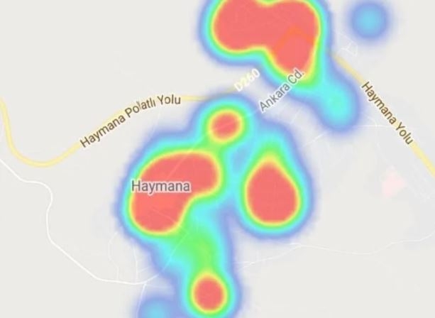 Ankara'nın ilçe ilçe koronavirüs risk haritası 10