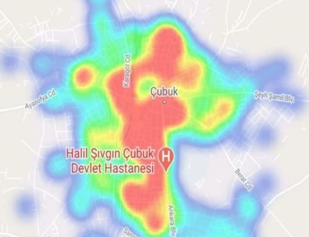 Ankara'nın ilçe ilçe koronavirüs risk haritası 11