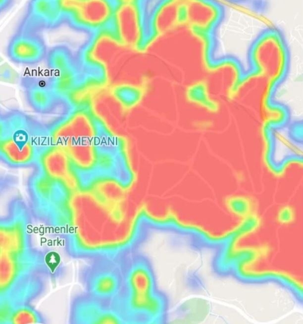 Ankara'nın ilçe ilçe koronavirüs risk haritası 13