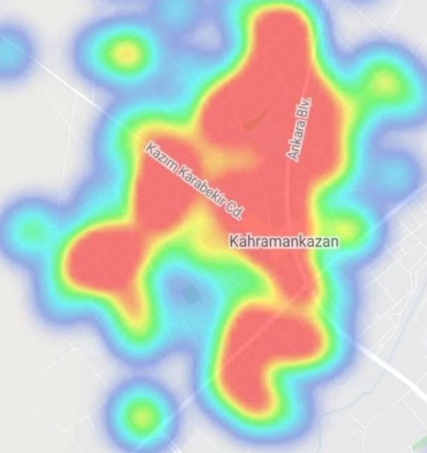 Ankara'nın ilçe ilçe koronavirüs risk haritası 3