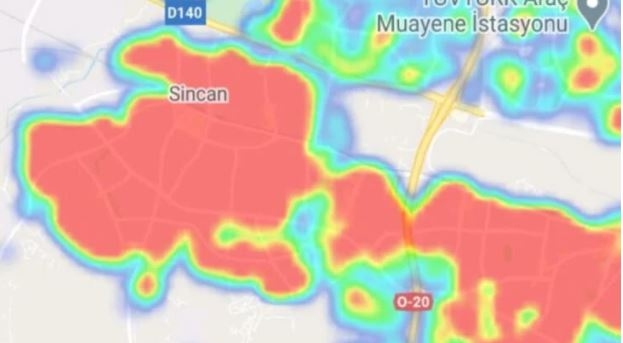 Ankara'nın ilçe ilçe koronavirüs risk haritası 5